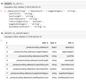 Going Beyond Schema understanding with aepp | Datanalyst